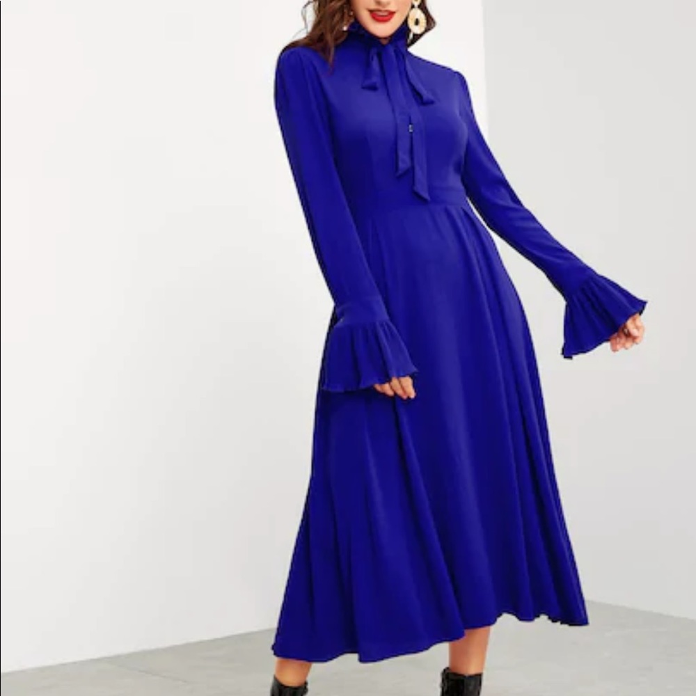Royal Blue Dress